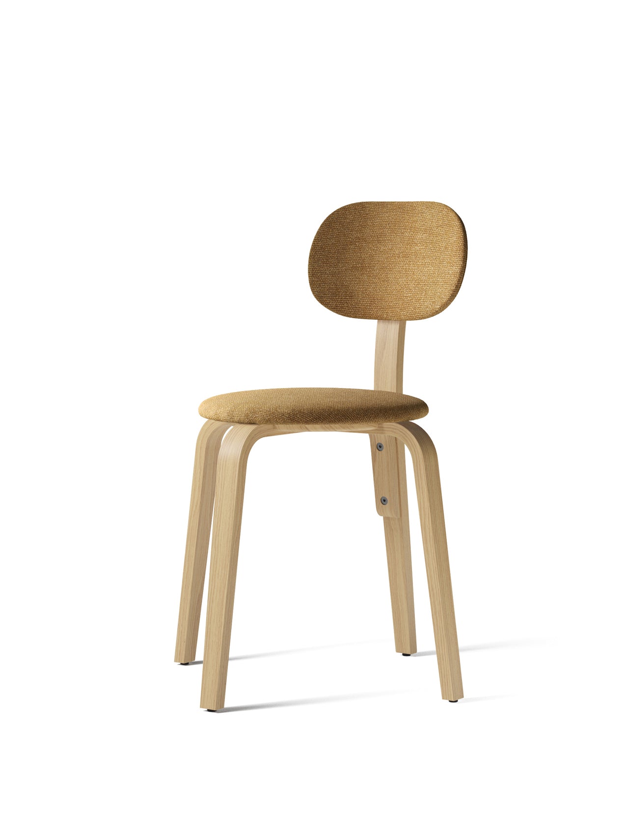 5709262043125 Afteroom Plus, Обеденный стул на деревянной основе, обитый LuceLight  - Вид №24