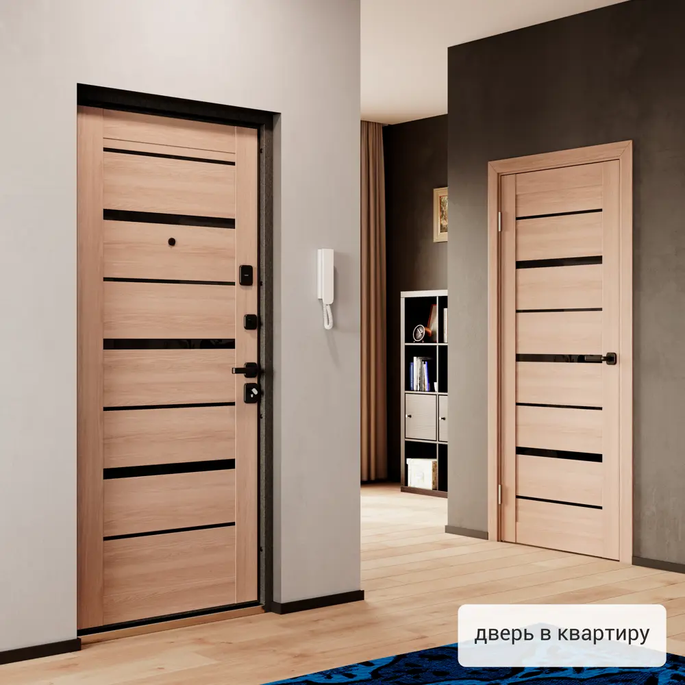 Дверь входная металлическая Ронда 860 мм правая цвет тренто TOREX STLM-2006393 - Вид №15