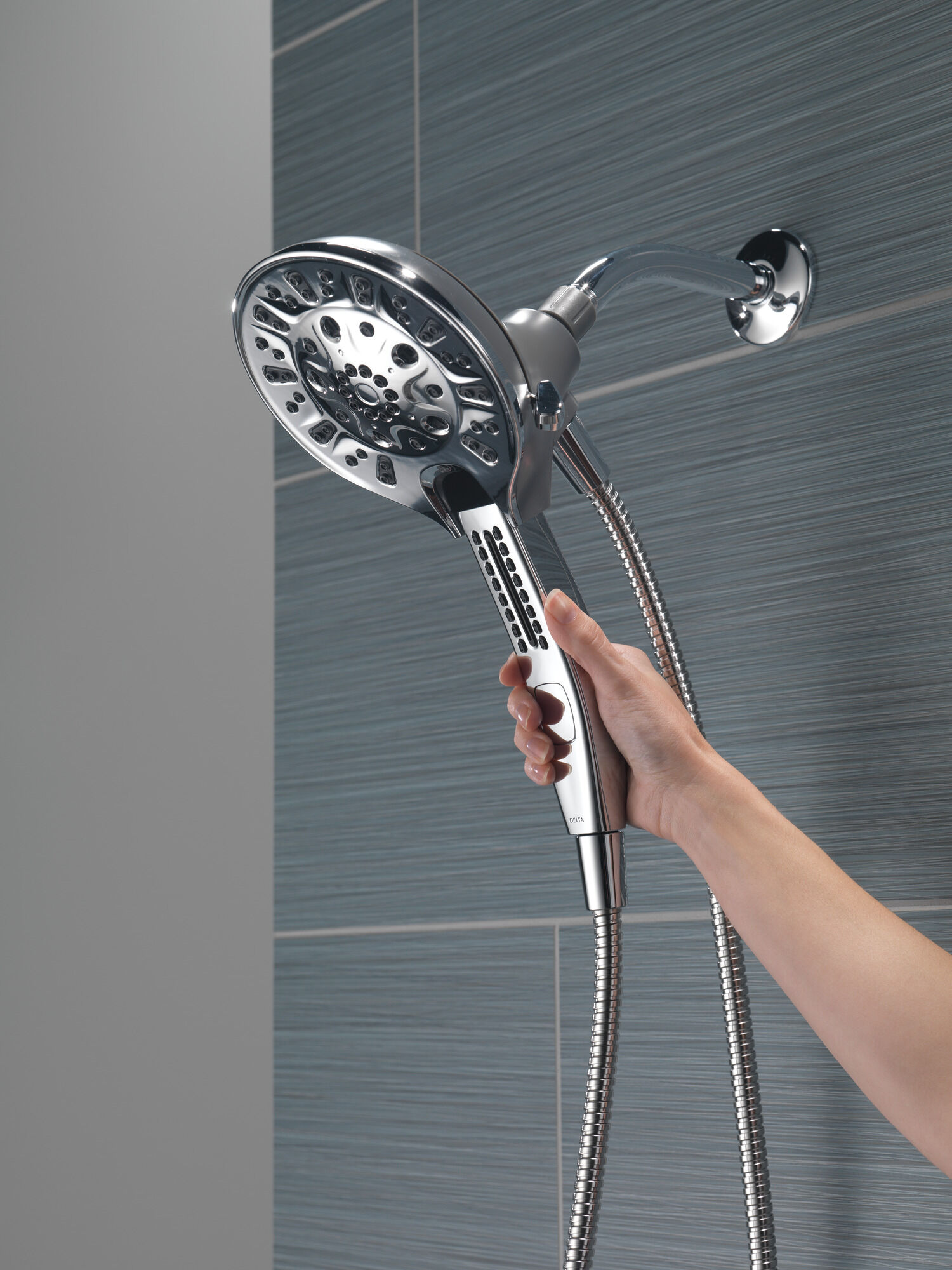 Душевая лейка Palm® с 5 струями Delta Faucet 75505WH - Вид №6