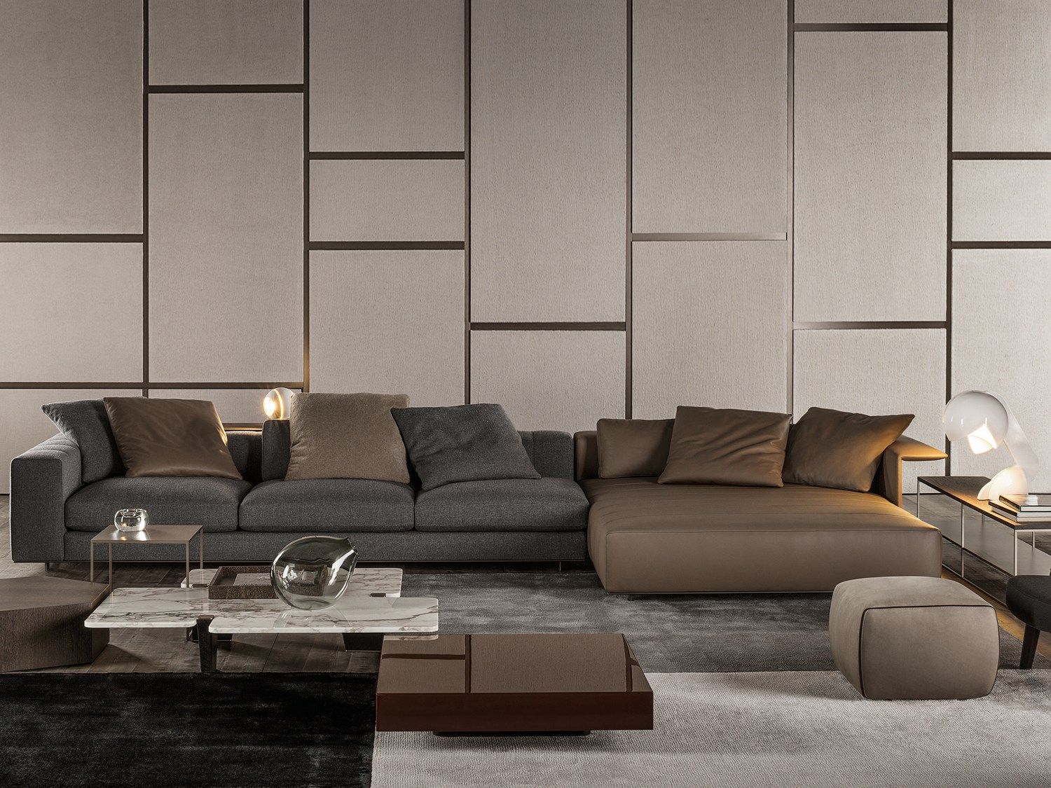 Ткань диван Minotti Freeman ARCH-00060440 - Вид №13