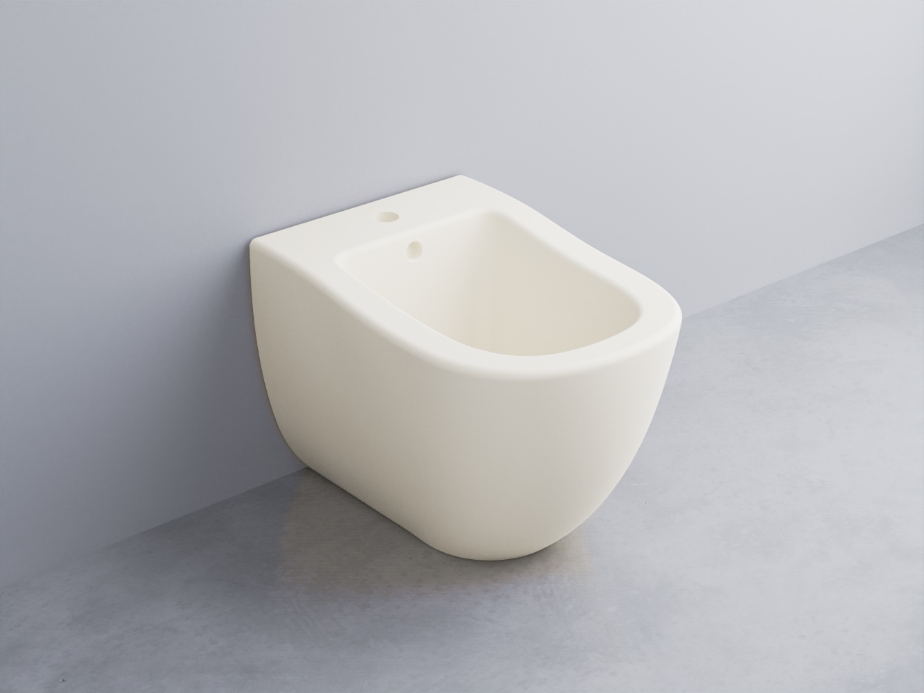 FLBI-TL Биде напольное с одним отверстием под смеситель cielo Fluid Ceramica Cielo