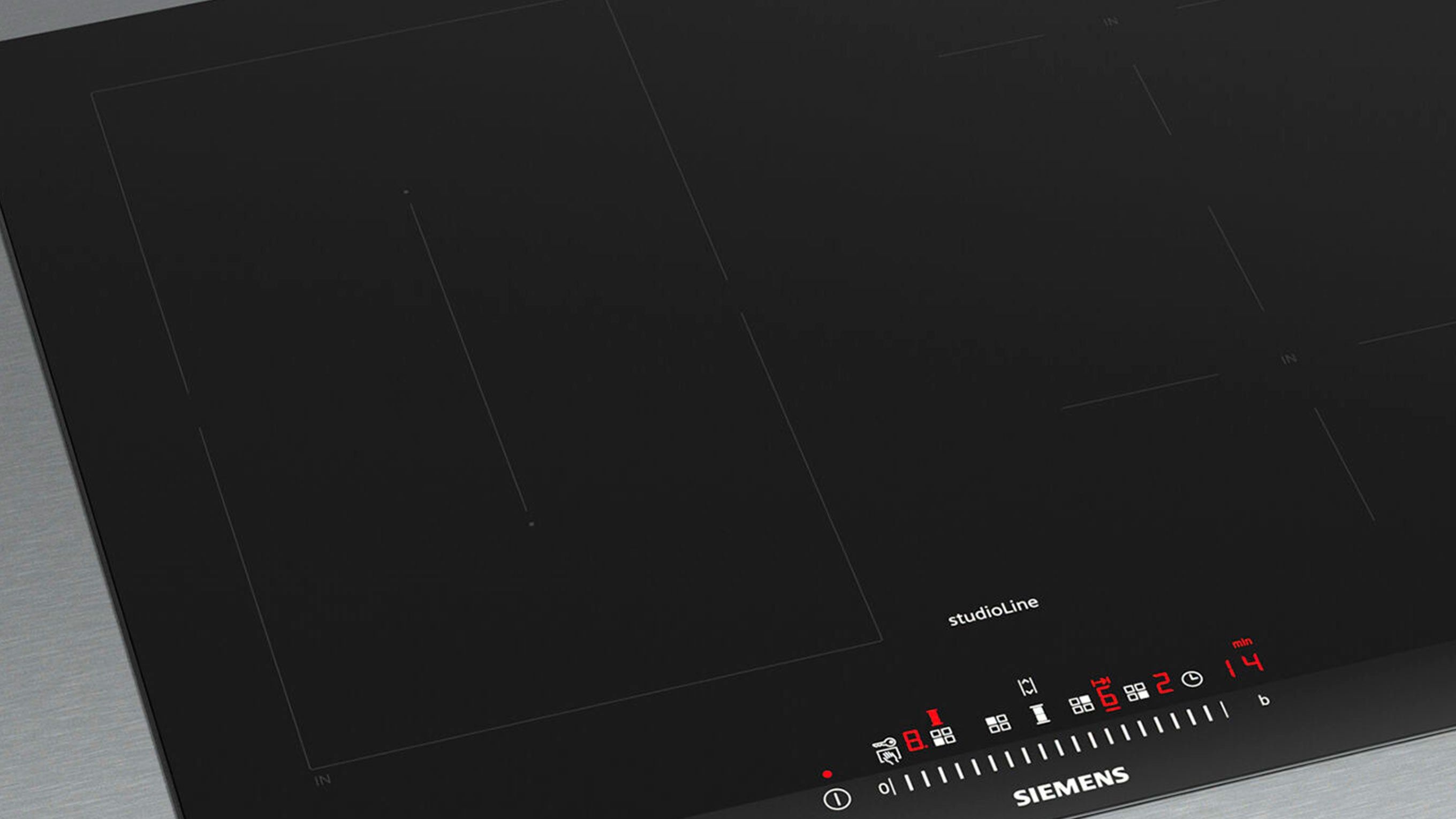 Индукционная плита с проволочной столешницей из стеклокерамики Siemens studioLine iQ500 ARCH-00118084 - Вид №1