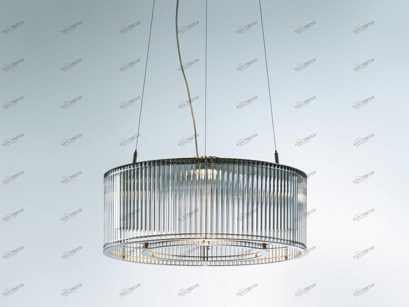 LICHT IM RAUM Светодиодный подвесной светильник из нержавеющей стали и стекла Stilio uno 233pl050po 