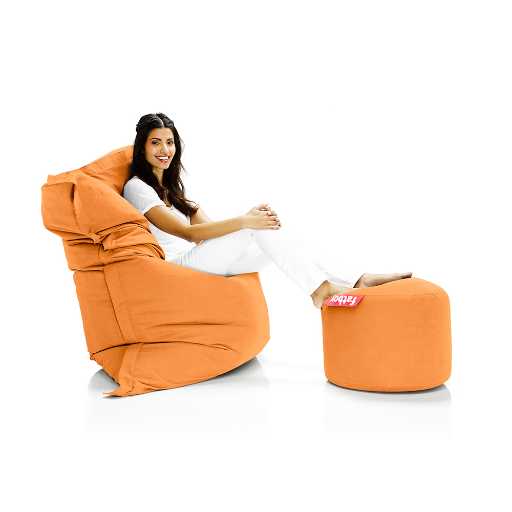 Детский пуфик Fatboy® оранжевый меланж 90001708 - Вид №2