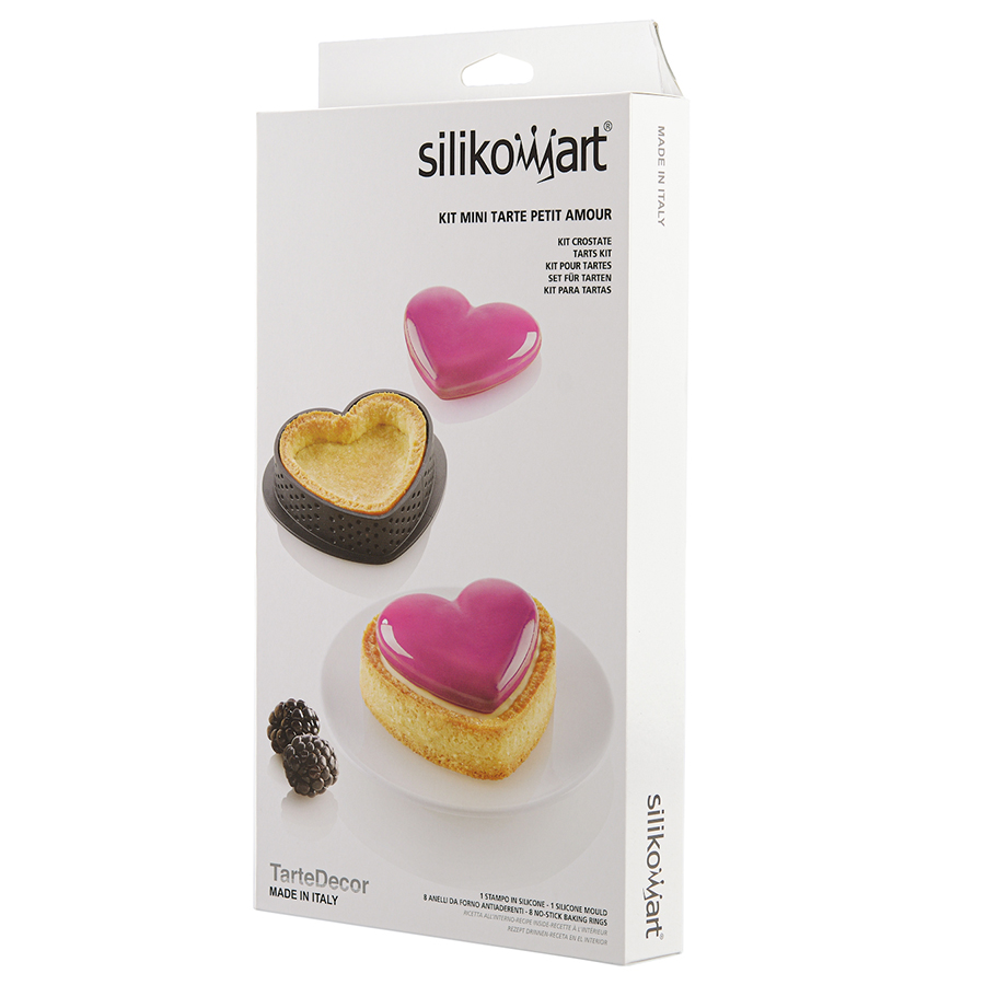 25.317.13.0065 Набор для приготовления пирожных mini tarte petit amour силиконовая Silikomart  - Вид №8
