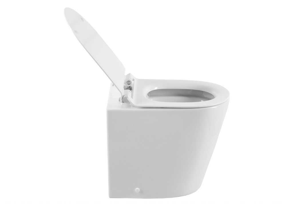 BL104NFST Приставной унитаз напольный Белый Aquanet ATAGO Китай - Вид №7