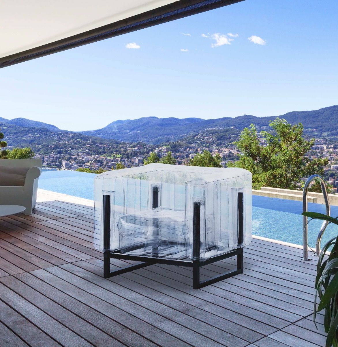 MOJOW YOMI кресло Прозрачный FYCN01TR - Вид №2