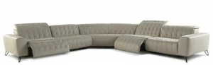 Roche Bobois Секционный угловой диван в коже