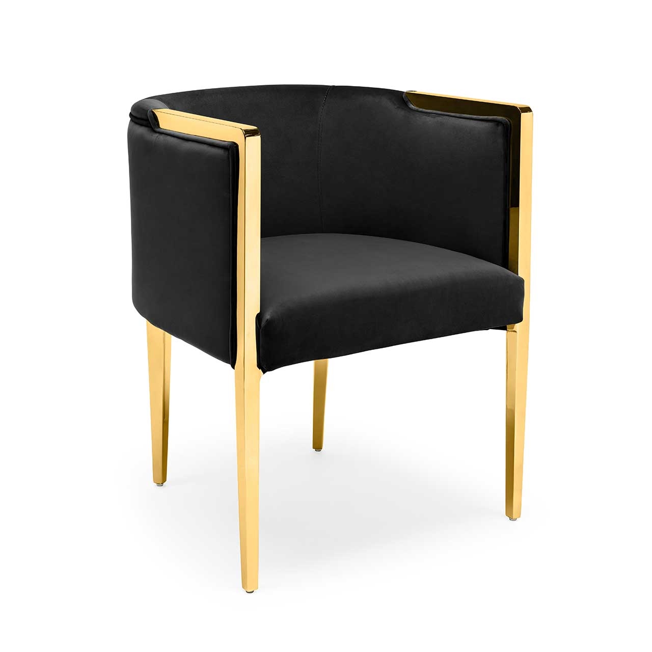 700417-18 ABHIKA СТУЛ GARDA ROUND WHITE/GOLD  - Вид №9