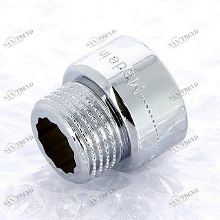 Удлинитель НР-ВР хромированный 10х3/4" TIEMME 1500335