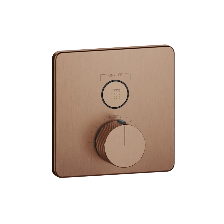 Смеситель для душа 38717 708 Gessi Hi-fi МЕДНЫЙ МАТОВЫЙ PVD 38717708