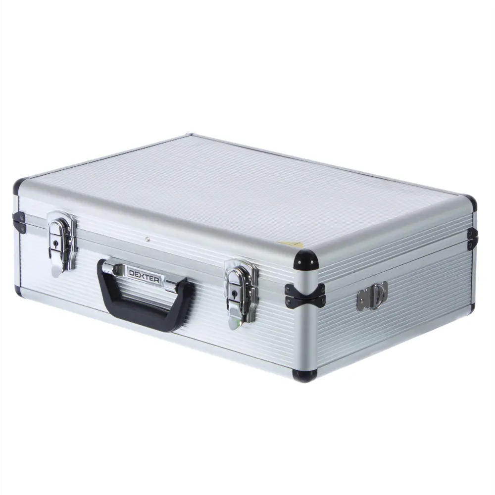Ящик для инструмента Dexter LD-FS001 455x330x152 мм, алюминий/двп, цвет серебро 17844509 STLM-2021079  - Вид №3