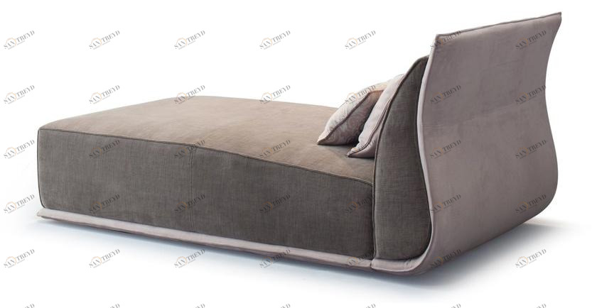 Twils Мягкая кушетка из ткани Drop sun-id-1401845