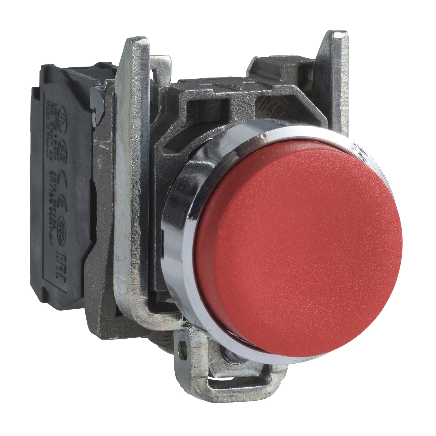 XB4BL42 Кнопка Harmony 22 мм, IP66, Красный Schneider Electric Кнопки и лампочки 