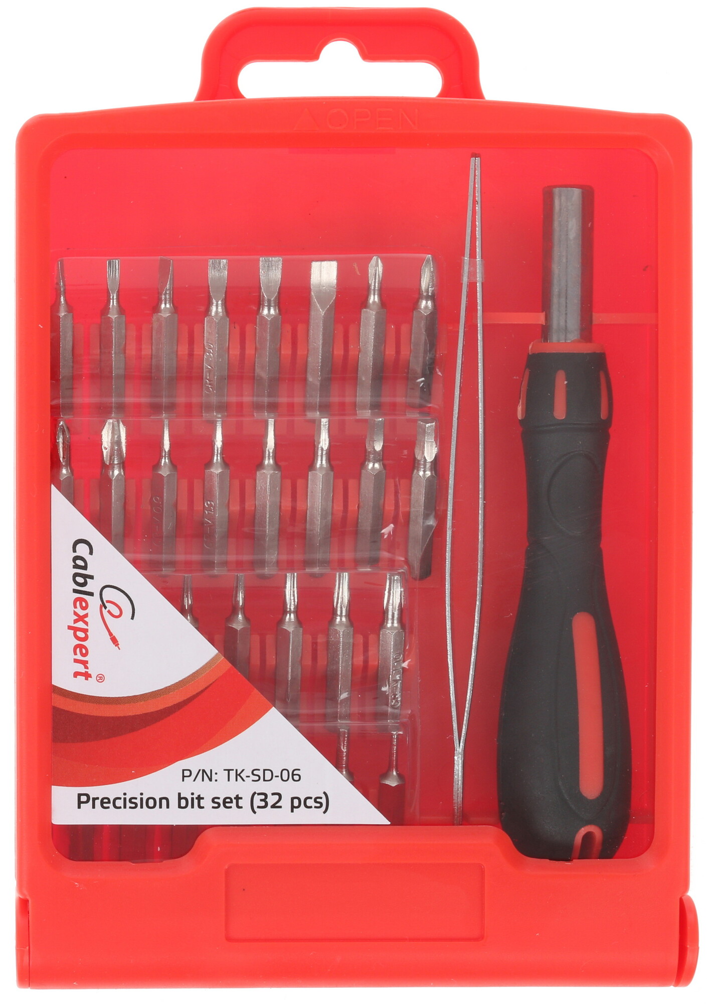 Отвертка с набором насадок Cablexpert TK-SD-06 1167206 STDN-0112842