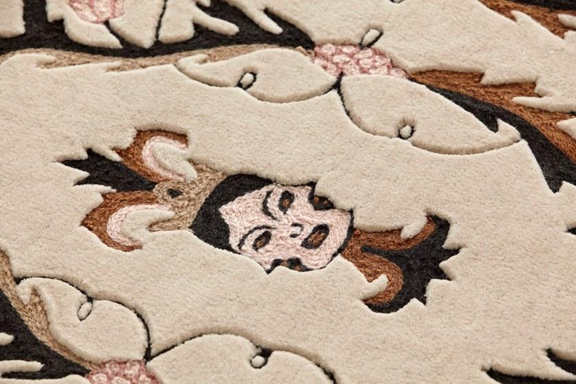 GAN Прямоугольный шерстяной коврик ручной работы с рисунком Dreams sun-id-1429850 - Вид №1