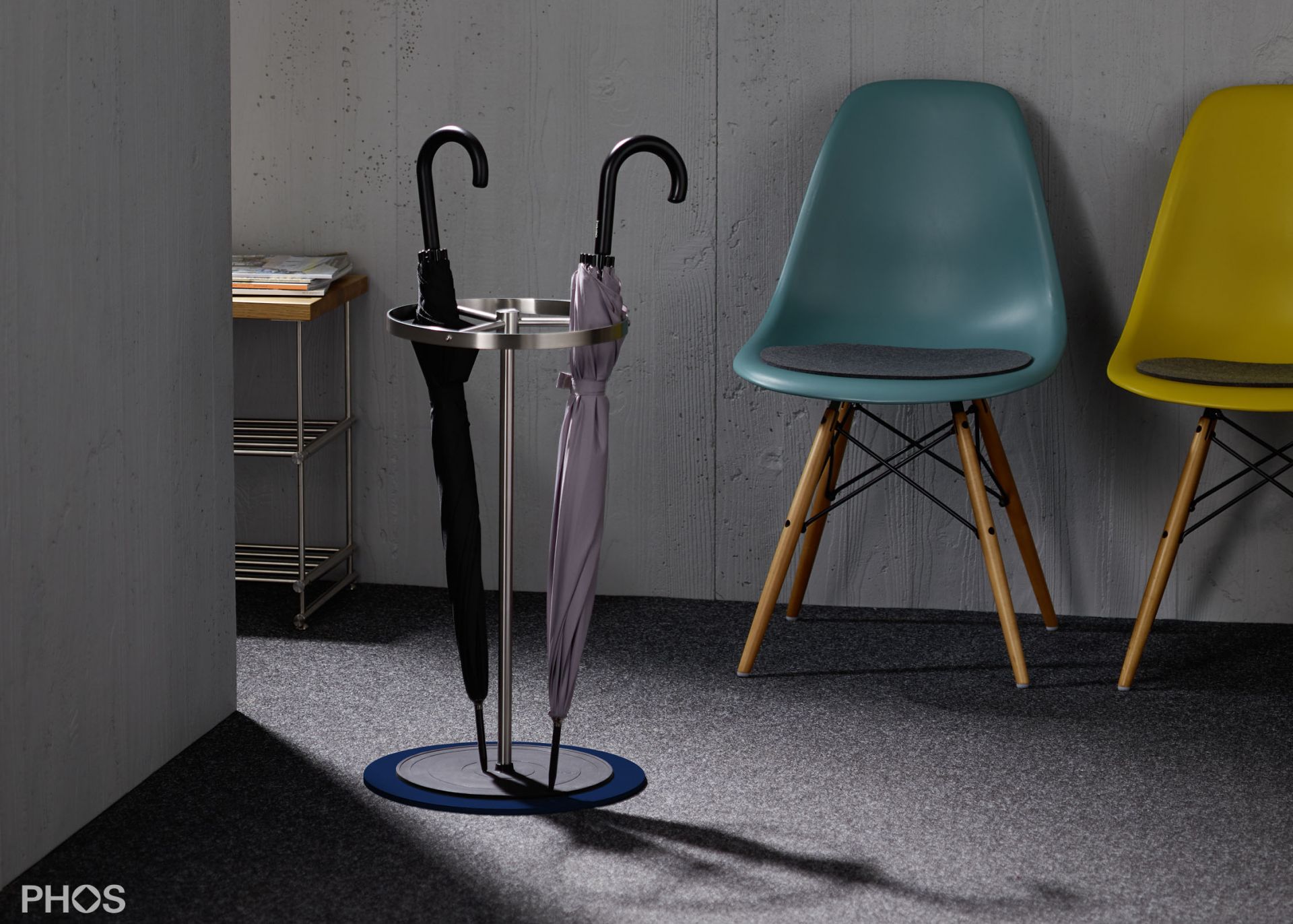 SST-BPB Подставка для зонтов anselma, основание: синее. PHOS  - Вид №1