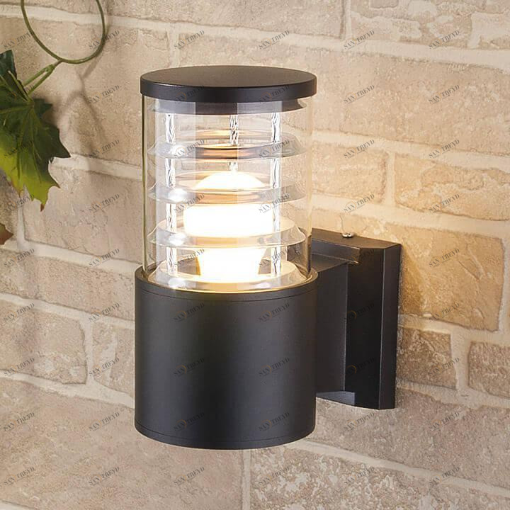 Уличный настенный светильник с прозрачным плафоном черный Techno 4690389067693 ELEKTROSTANDARD 1408 00-3896378 Прозрачный;черный 