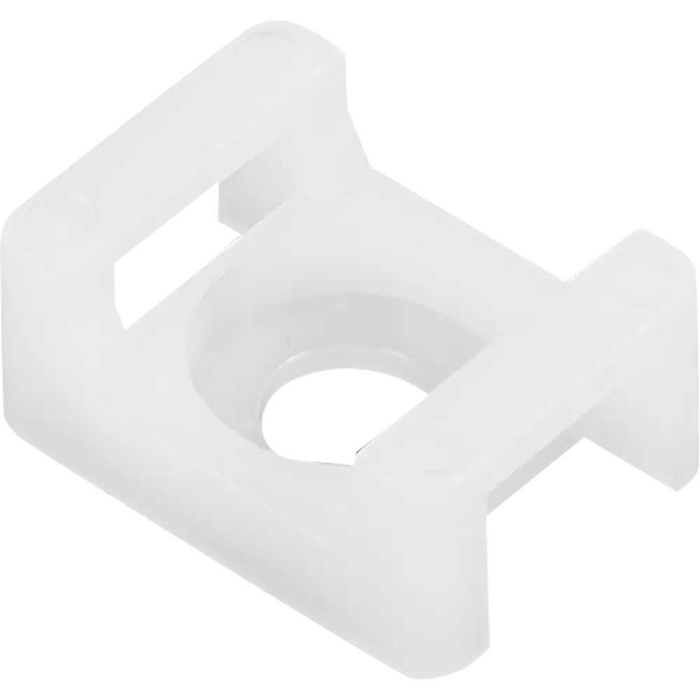 Santreyd Площадка для крепления хомутов 22x16 мм белая (10 шт) 87659082 STLM-1414145