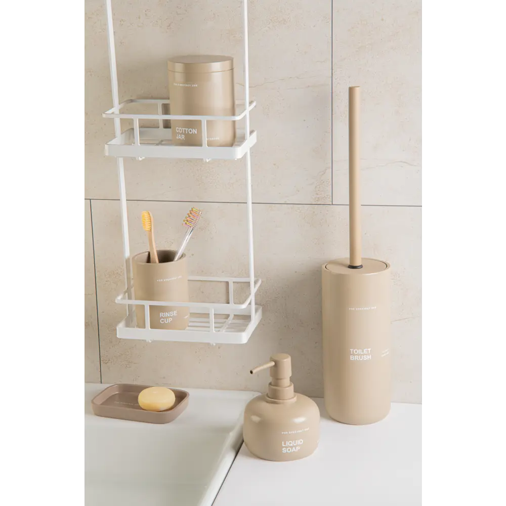 Ершик для унитаза Vidage Kitba цвет бежевый STLM-2131454 - Вид №4