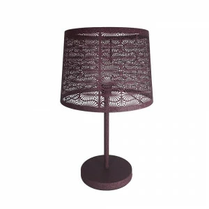 Лампа настольная бордовая Seven Fires "Карвед" 39105.04.68.01C SEVEN FIRES КАРВЕД 00-3907840 Фиолетовый