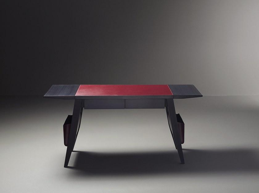 Promemoria Письменный стол из дерева и кожи с ящиками Amaranthine tales sun-id-1512766 - Вид №1