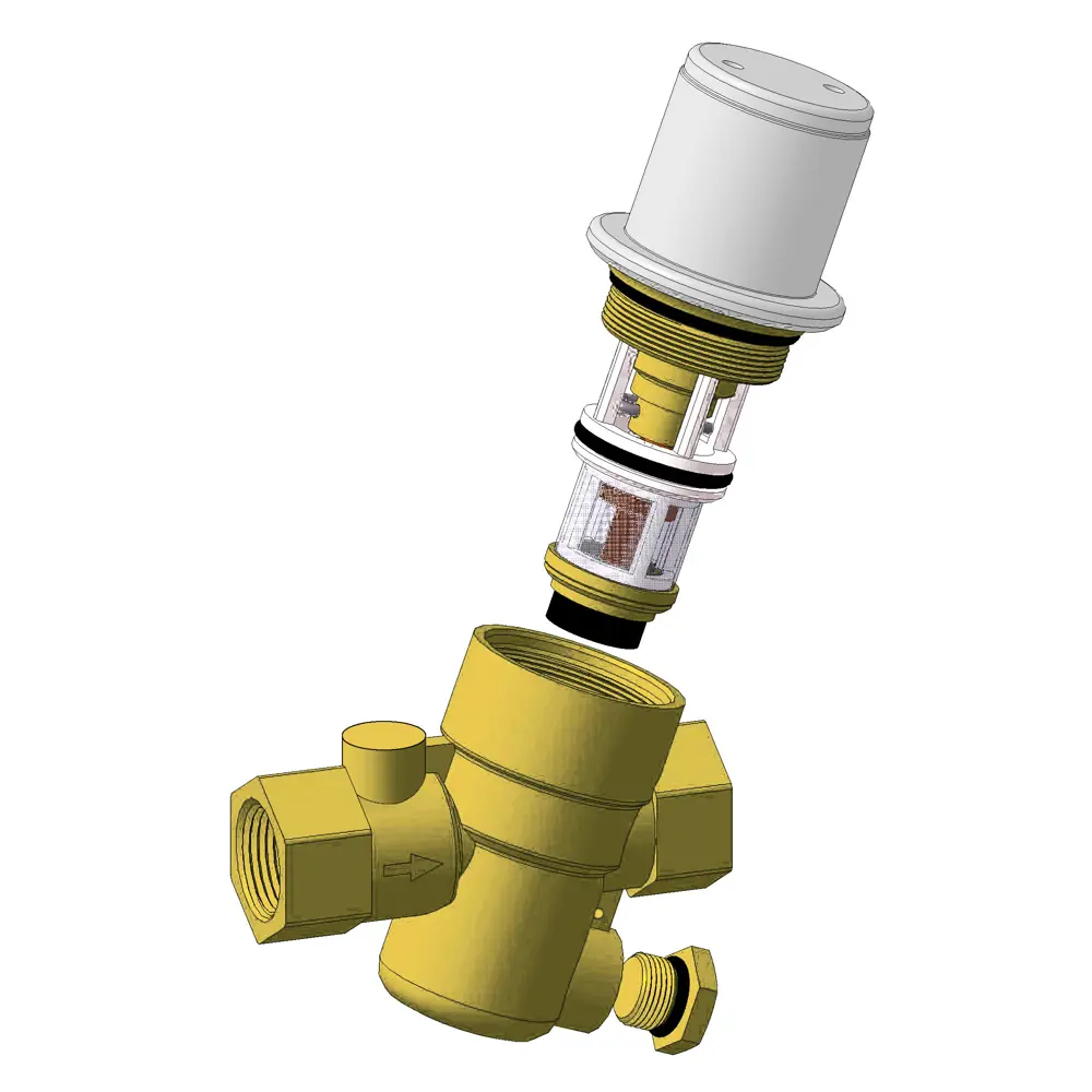 Регулятор давления воды ФРД10-2.0 1/2" латунь ТВЭСТ 88625722 STLM-0809581 - Вид №1