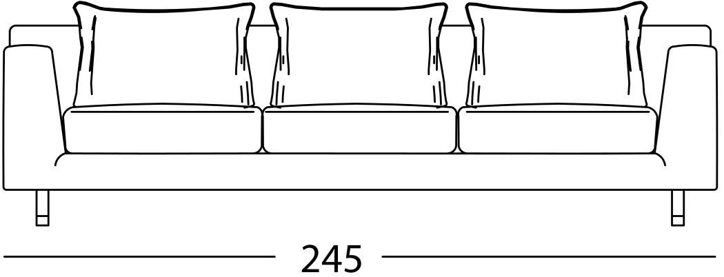 Marac 3-х местный тканевый диван со съемным чехлом sun-id-1404027 - Вид №5