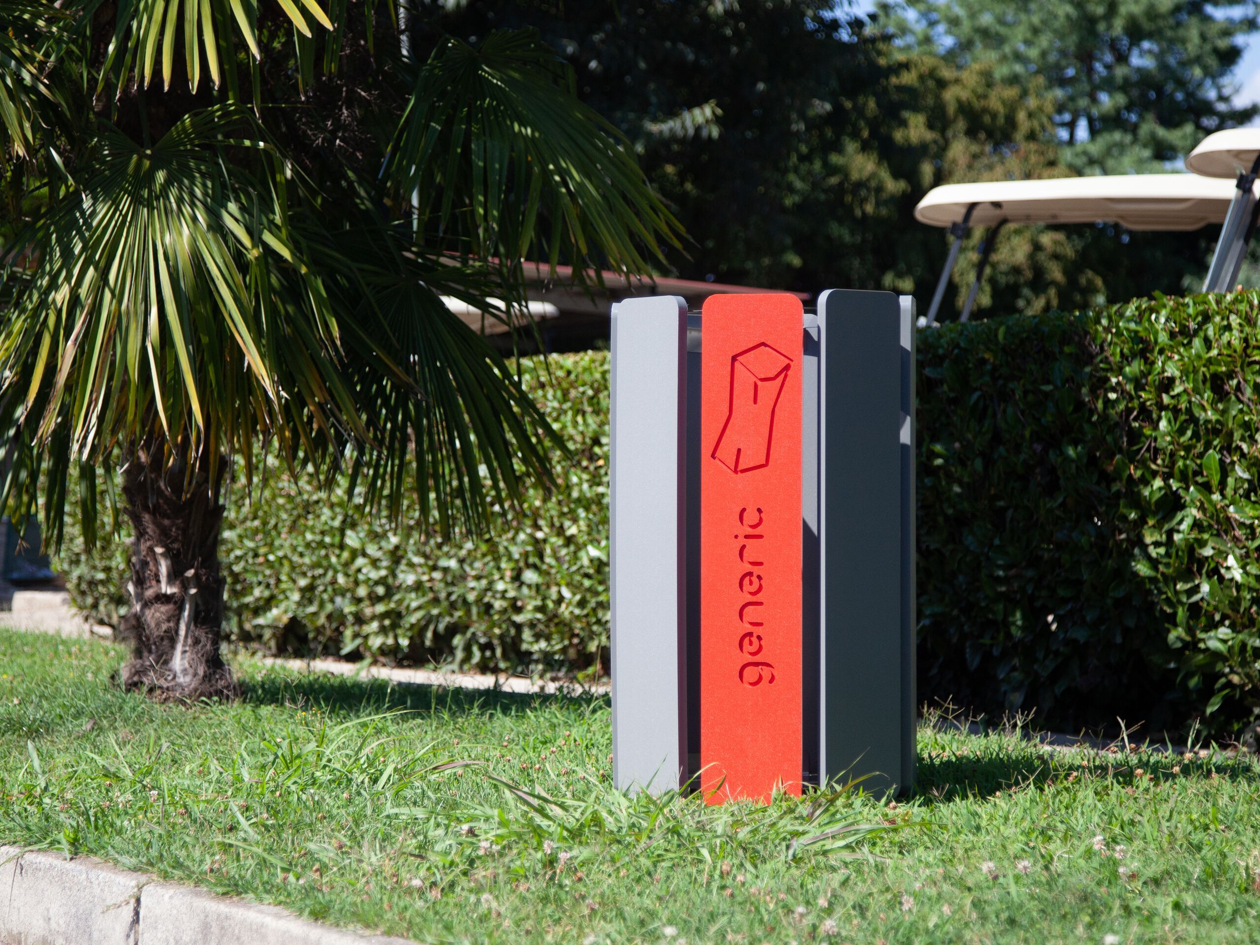 Полиэтиленовая корзина для мусора для раздельного сбора Donye EVERON ARCH-00109900 - Вид №2