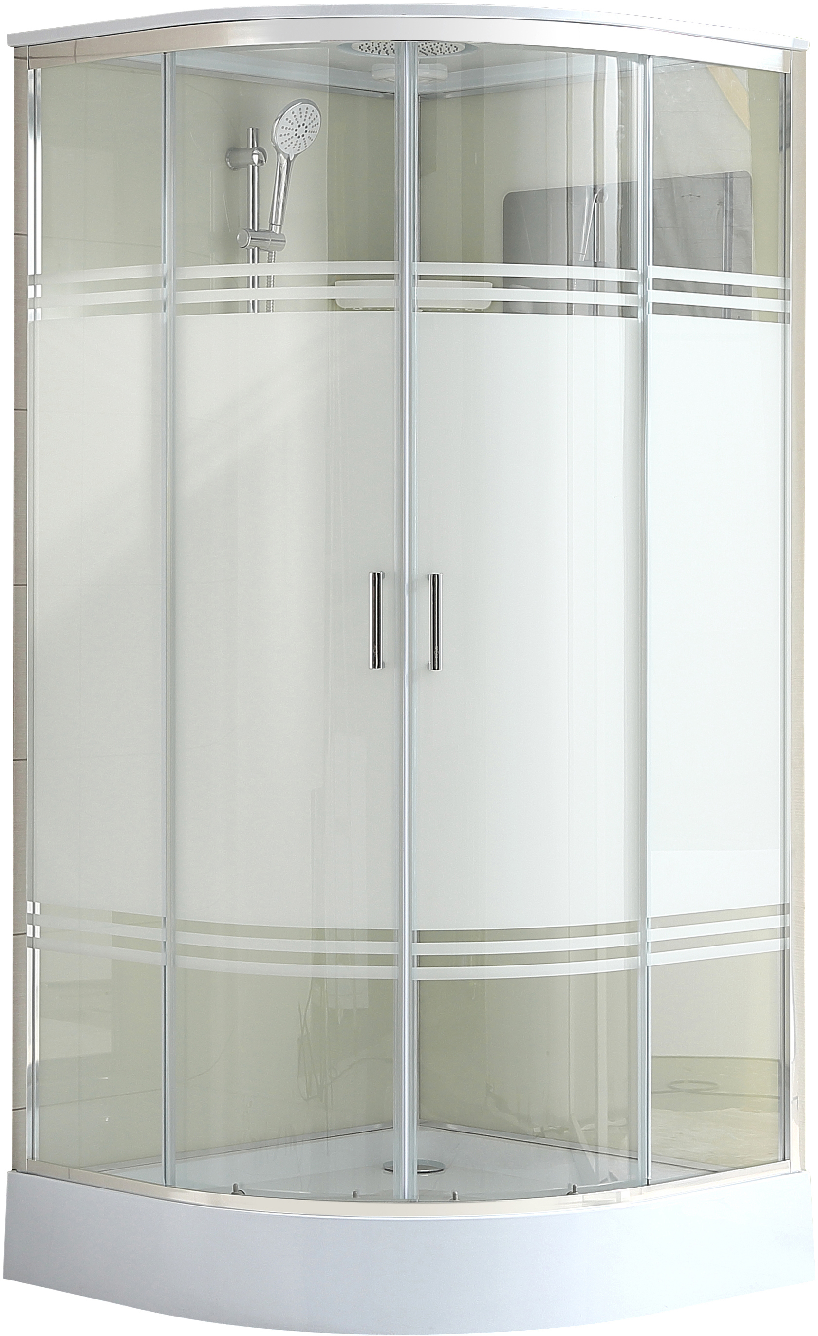 83275863 Душевая кабина низкий поддон 100x100 см Aurora STLM-0040102 SENSEA