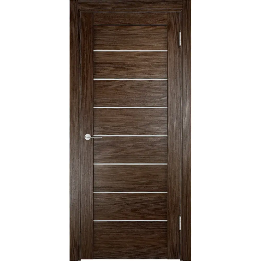 Полотно дверное глухое Мюнхен 70x200 см, ламинация, цвет дуб табак 3D VERDA STLM-2052880