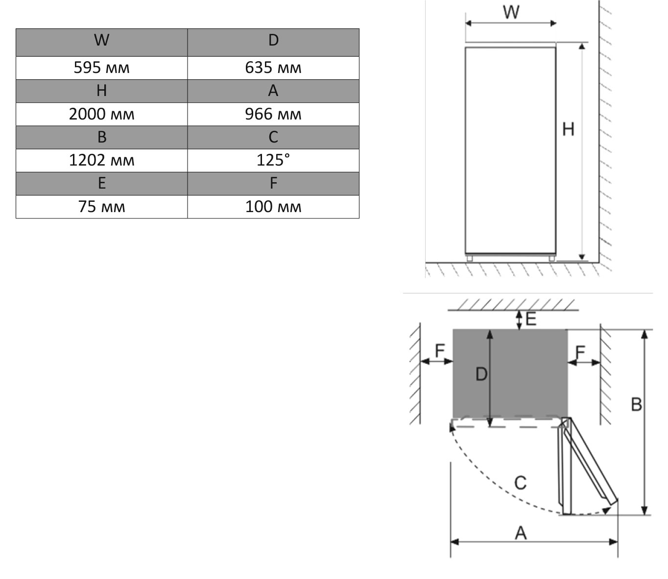 9021257 Холодильник с морозильником   HIBERG RFC-400DX NFGW inverter белый NORDFROST STDN-0082490 - Вид №5