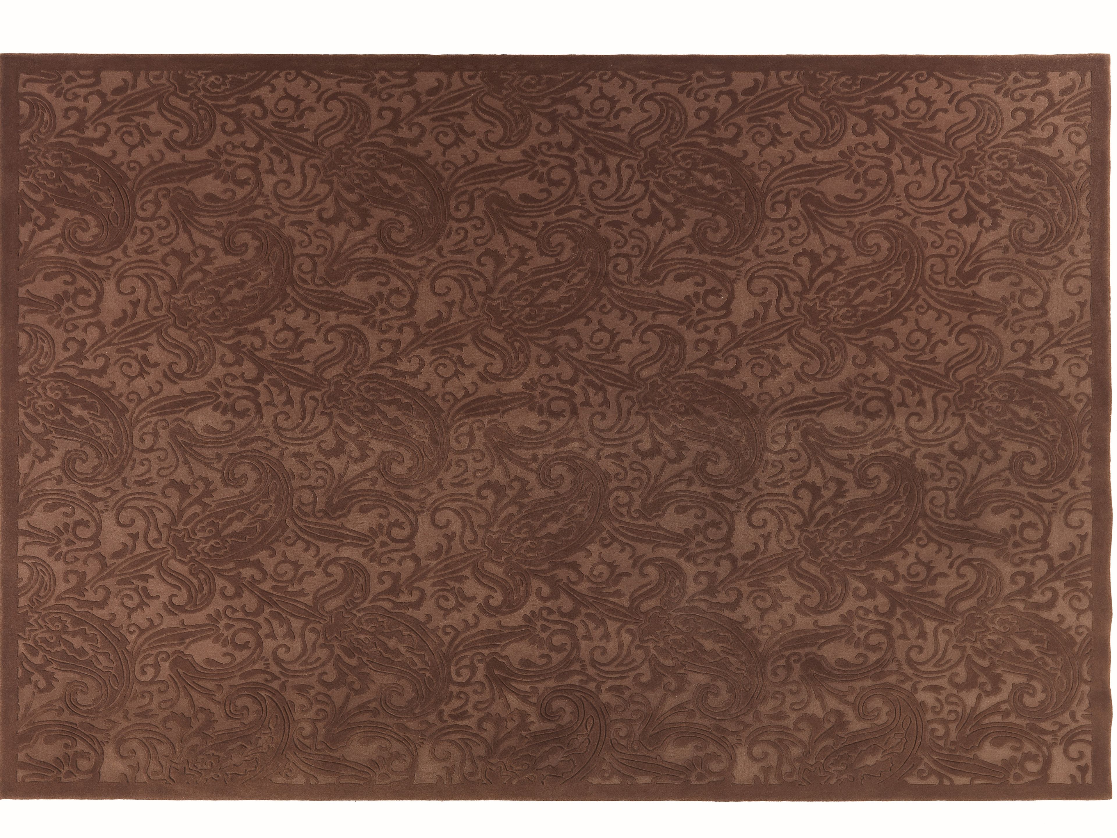 Шерстяной ковер ручной работы с прямоугольным рисунком ETRO Home Interiors HENDRIX ARCH-00051640 - Вид №1