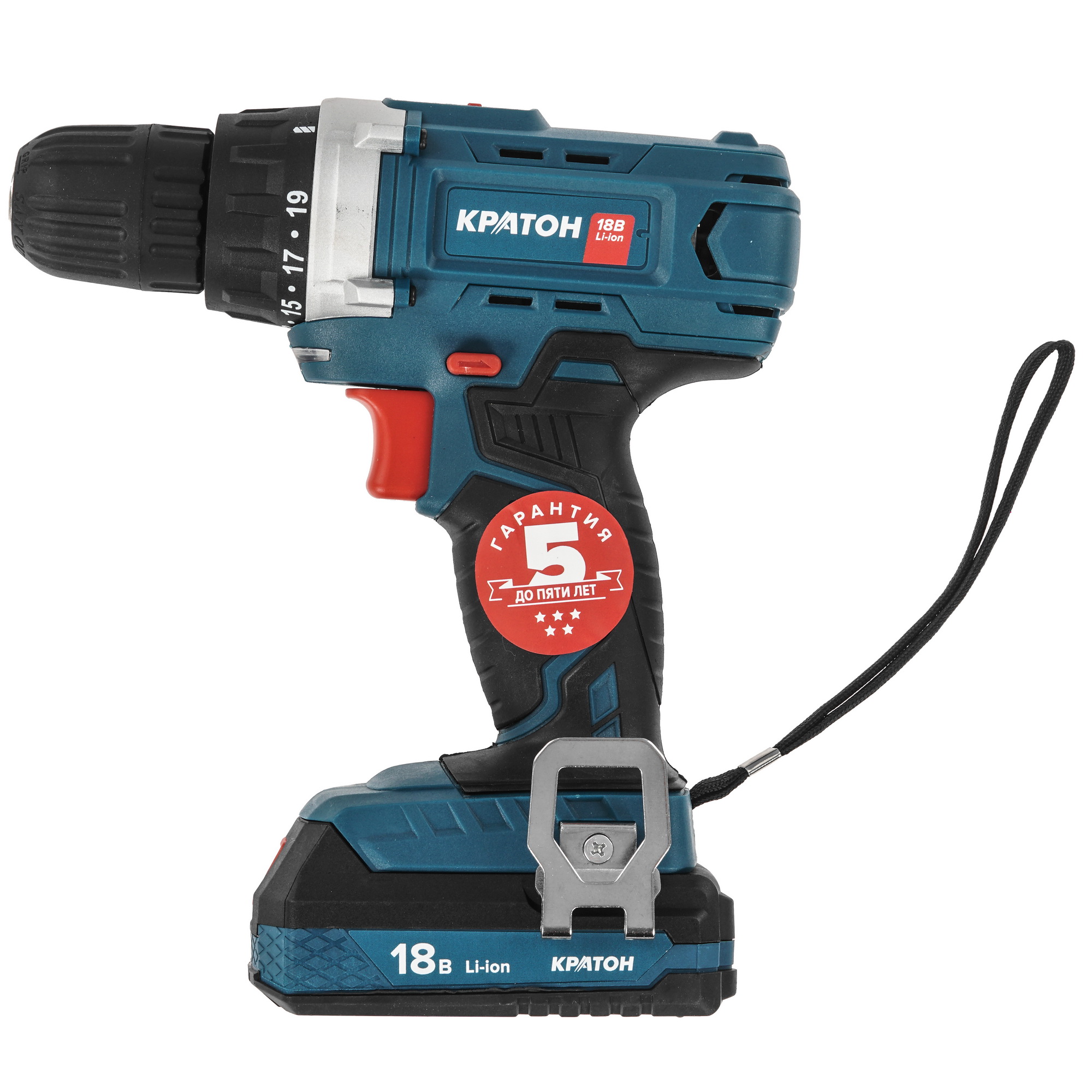 Дрель-шуруповерт Кратон CD18-OFA SET 9127744 STDN-0101567
