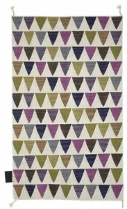 ASPLUND Прямоугольный шерстяной коврик с геометрическими мотивами Mini flag