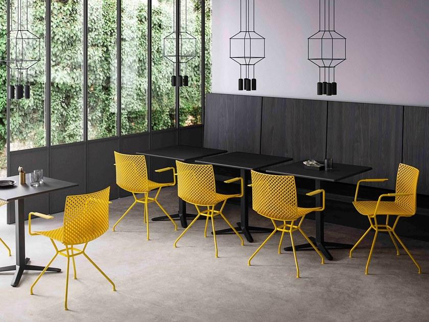 GABER Кресло на козлах с подлокотниками из технополимера Fuller sun-id-1378886 - Вид №5