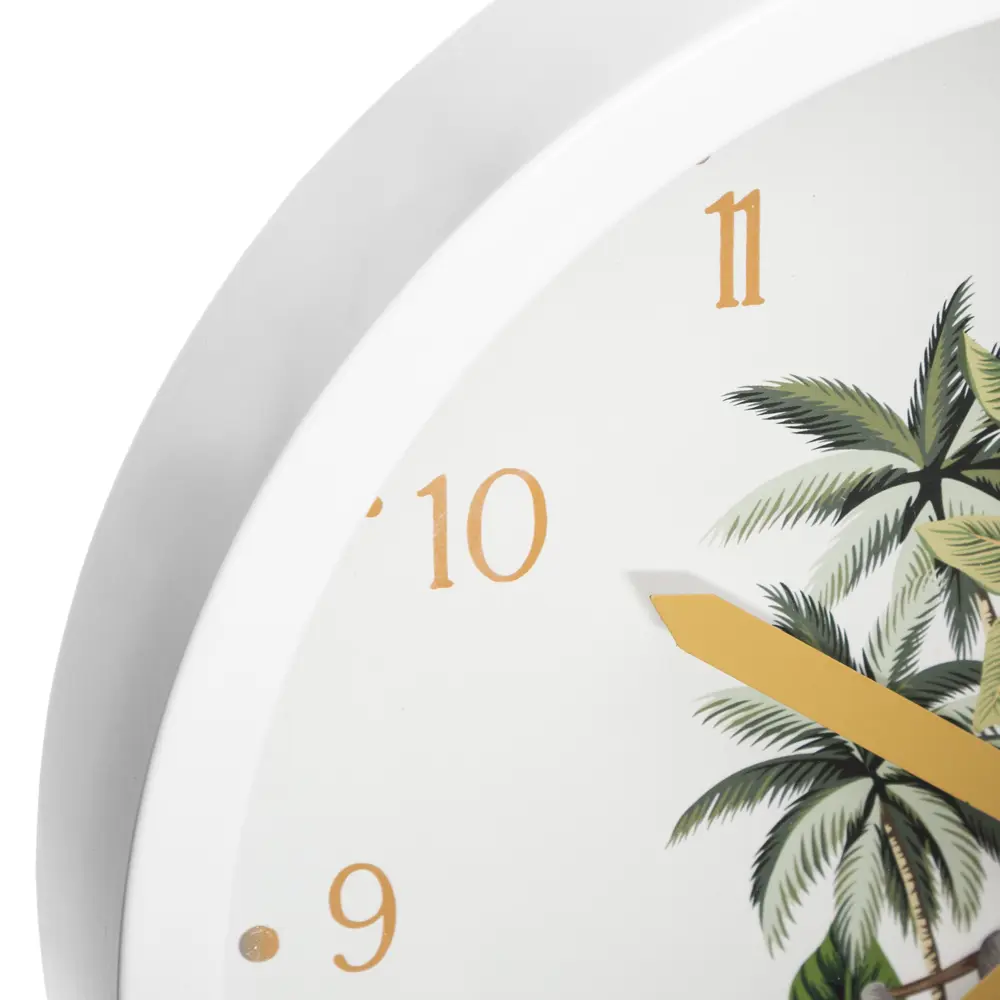 Часы настенные Atmosphera Tropic круглые металл цвет разноцветный бесшумные ø22 см 86483516 STLM-2197714 - Вид №5