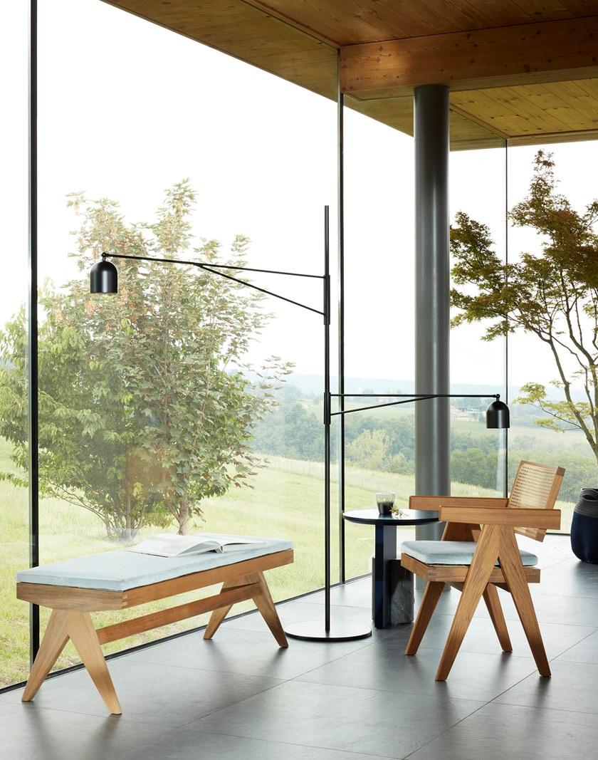 Cassina Скамейка из массива дерева и венской соломы sun-id-1418647 - Вид №4