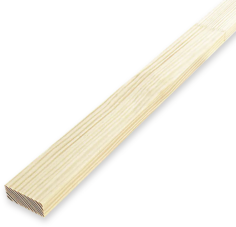 АРЕЛАН Брусок декоративный из сращенной сосны 11х29х1000 мм 84460745