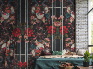 Обои с цифровой печатью с рисунком