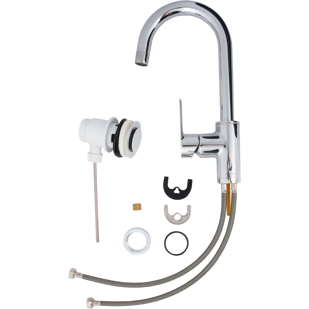 Смеситель для раковины Grohe Start Loop однорычажный с высоким изливом цвет хром 82110291 STLM-2018789 - Вид №2