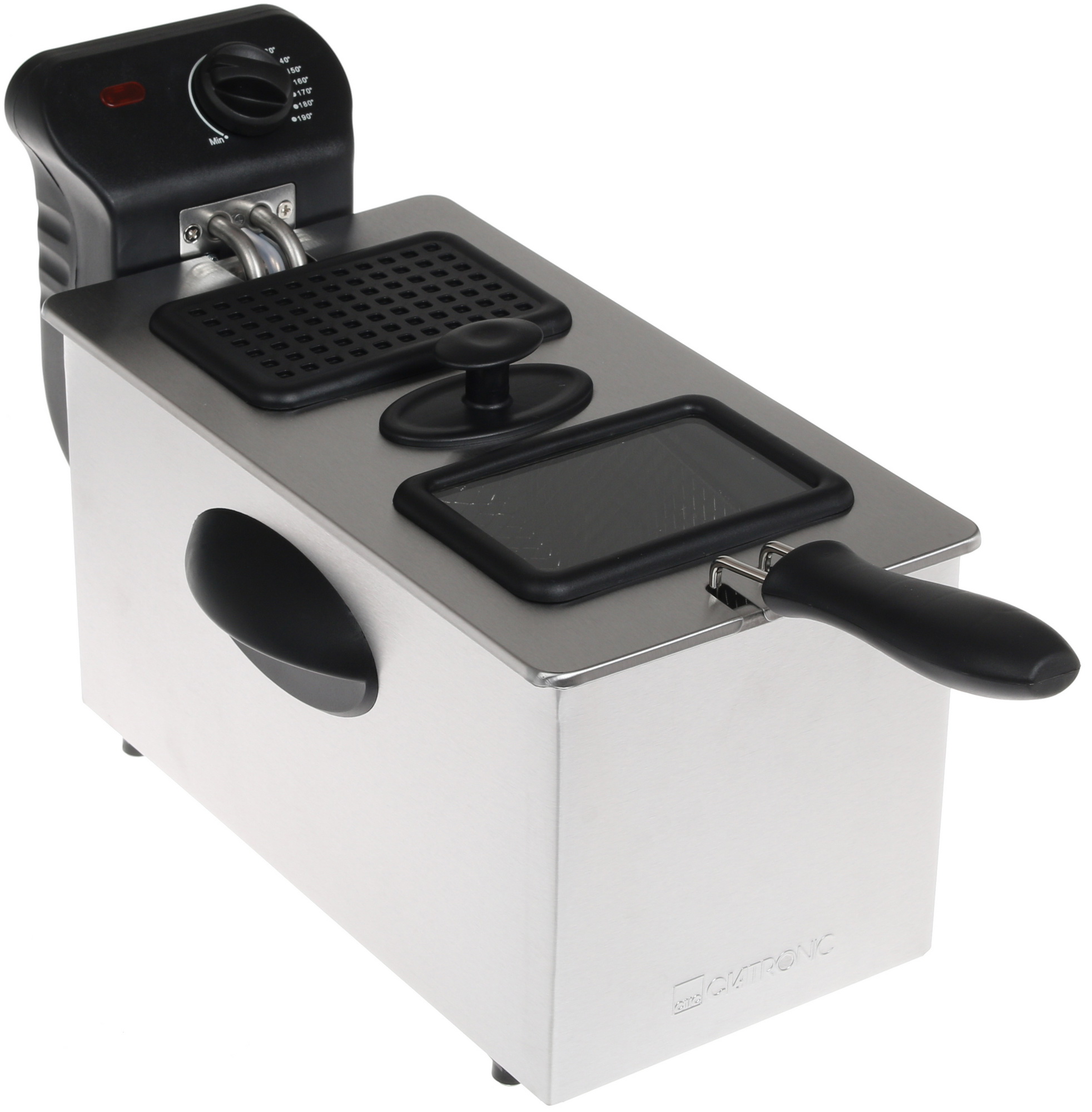 1122173 Фритюрница Clatronic FR 3587 серебристый STDN-0123512