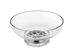 Круглая стеклянная ваза