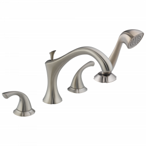 T4792-SS Римская ванна с ручным душем Delta Faucet Addison Нержавеющая сталь