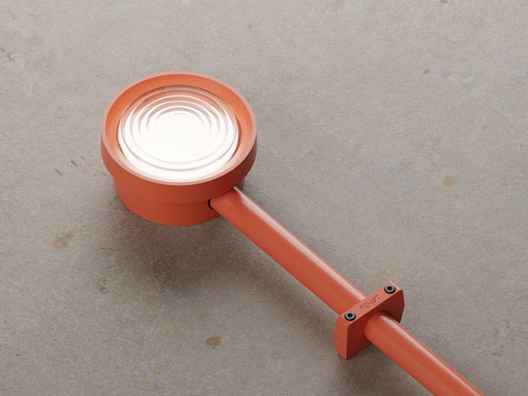 Алюминиевый настенный светильник с порошковым покрытием Genuit цвет ARCH-00098621 - Вид №4