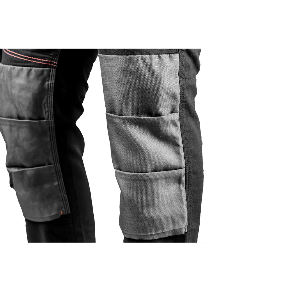 Брюки рабочие со съемными карманами Neo Tools HD Slim черные размер XXXL рост 185 STLM-2197078 - Вид №5
