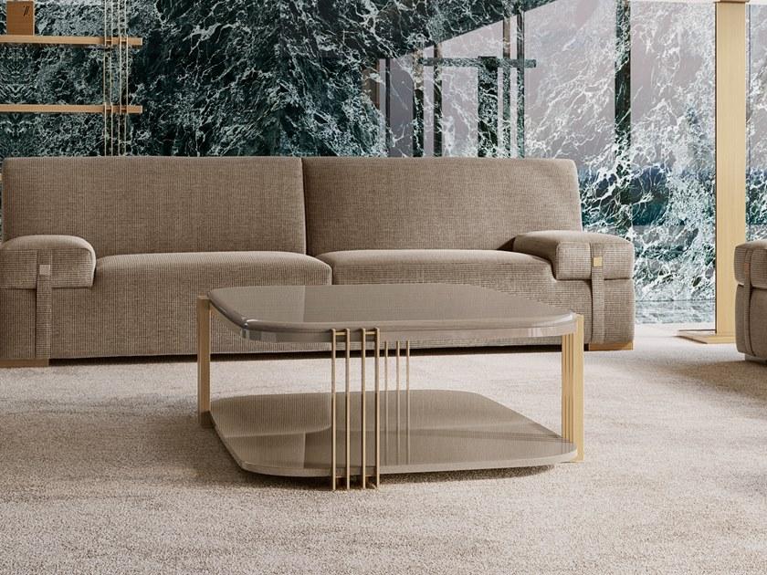 VOLPI Низкий журнальный столик с вещевым ящиком Luigi volpi Lv-23002.q/.r - Вид №1