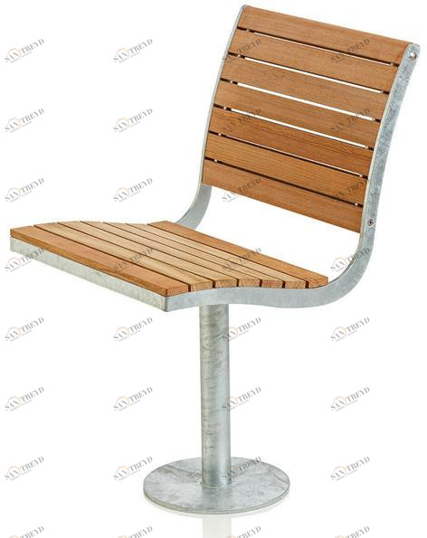 Nola Industrier Садовый стул из стали и дерева Parco sun-id-1356773