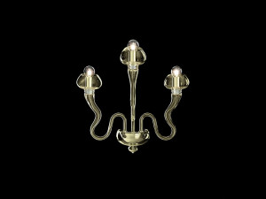 Венецианский Хрустальный настенный светильник