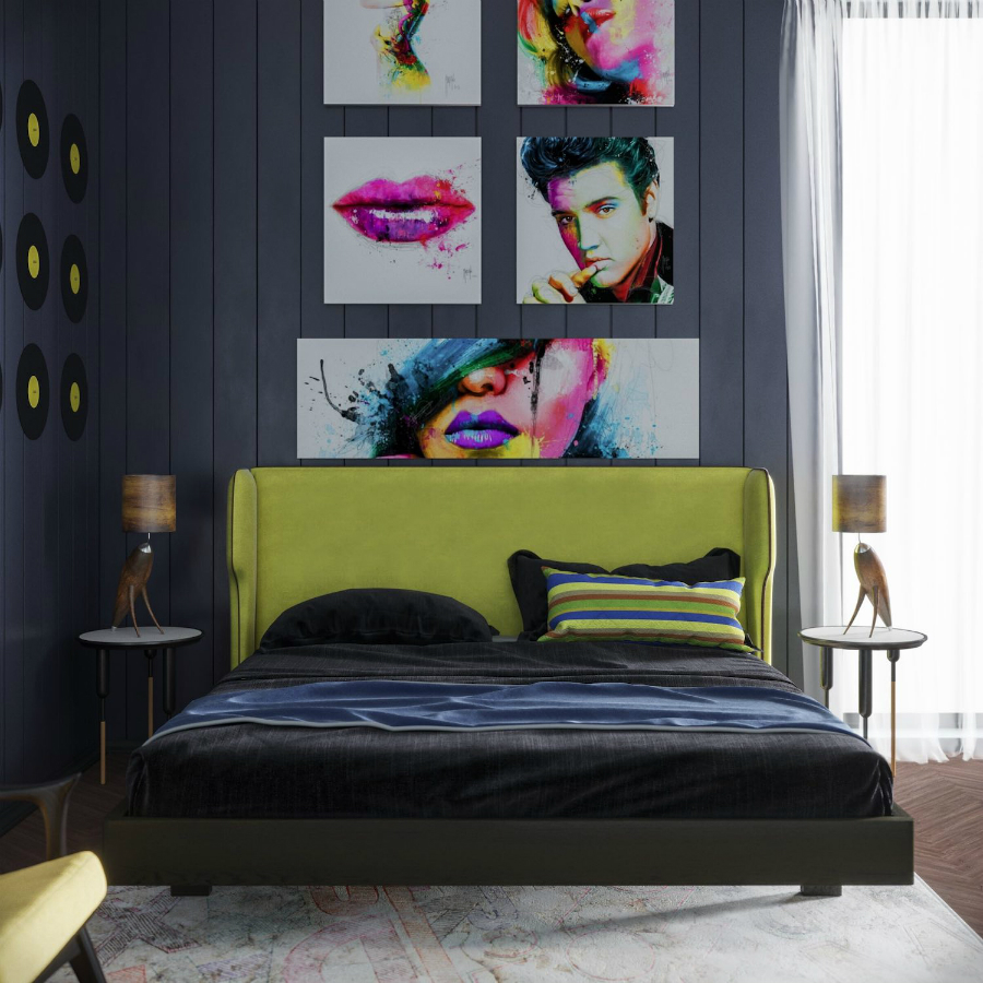 Кровать Rich, 140 см BraginDesign BR0295S - Вид №1